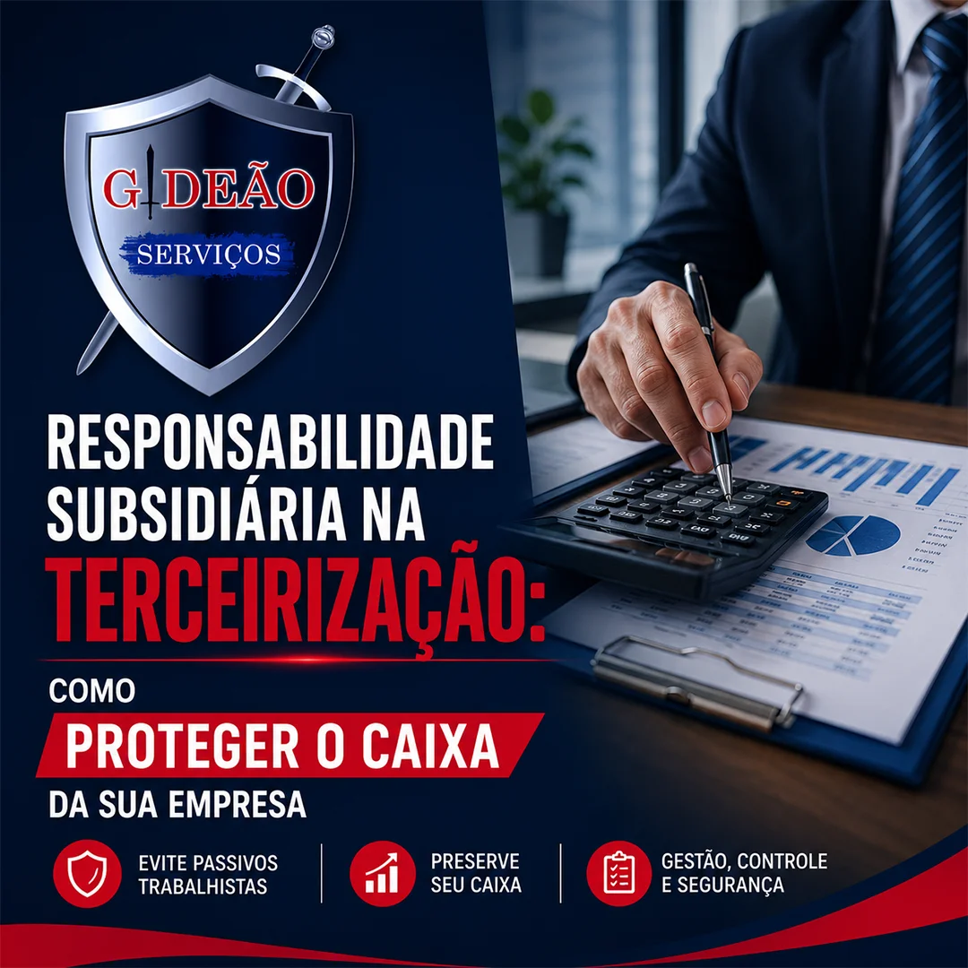 Responsabilidade Subsidiária na Terceirização - Como Proteger o Caixa da Sua Empresa