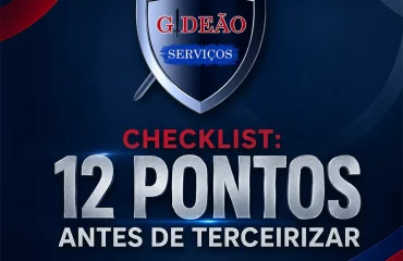 12 pontos antes de terceirizar