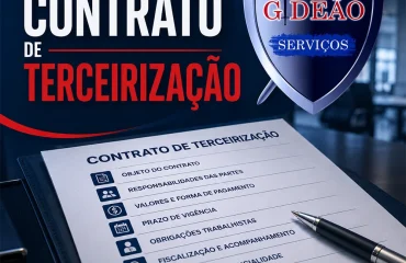O que deve ter no contrato de terceirização