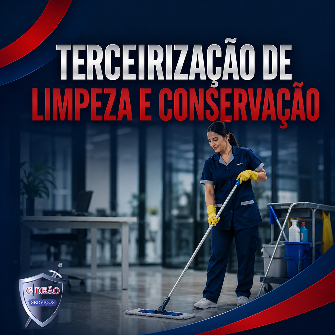 terceirizaçao de limpeza e conservação